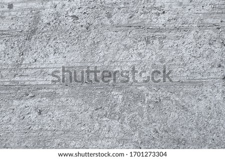 Flat concrete floor for construction site