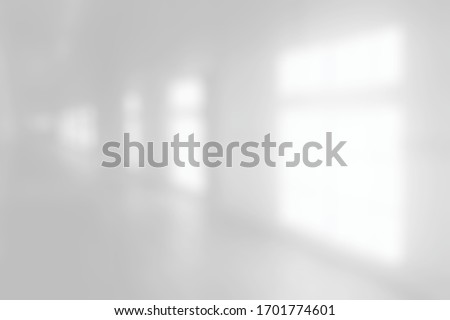 White Light Leak Effect of Window for Color Cast Background.