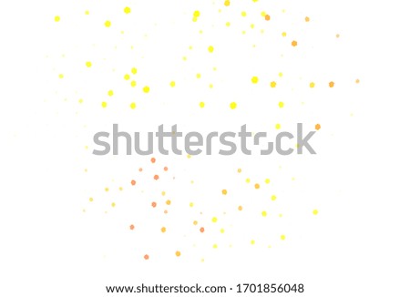Light Red, Yellow vector backdrop with memphis shapes. Decorative design in abstract style with random forms. Elegant design for wallpapers.