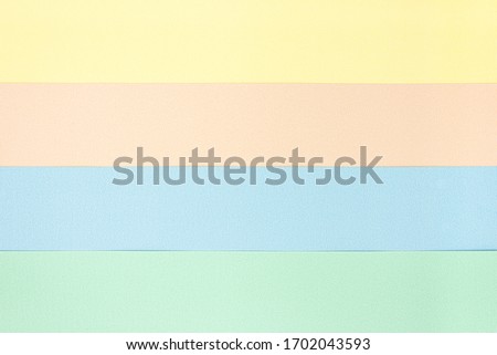 Soft pastel texture, rectangle space element for infographic.Template for presentation or background. 4 options, parts, steps or processes concept. View from top, Flat lay, Copyspace.