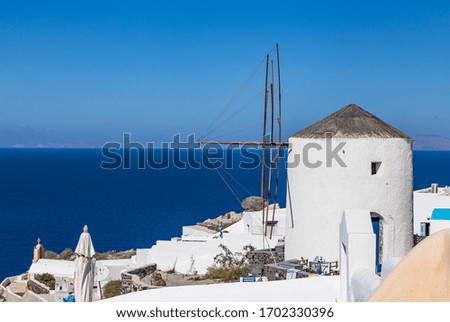 Santorini - the most beautiful island of the Cyclades in Greece
