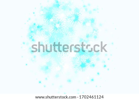 Light Blue, Green vector pattern with random forms. Colorful chaotic forms with gradient in modern style. Background for a cell phone.