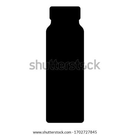 water bottle icon with white background 