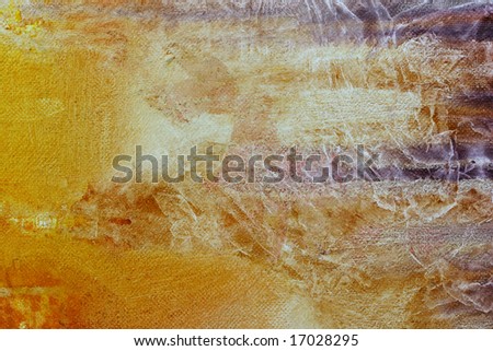 Abstract background drawn by oil paints