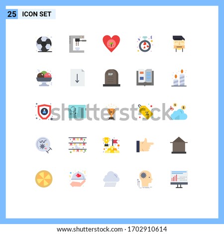 25 Creative Icons Modern Signs and Symbols of hostage; ring; ecology; love; like Editable Vector Design Elements