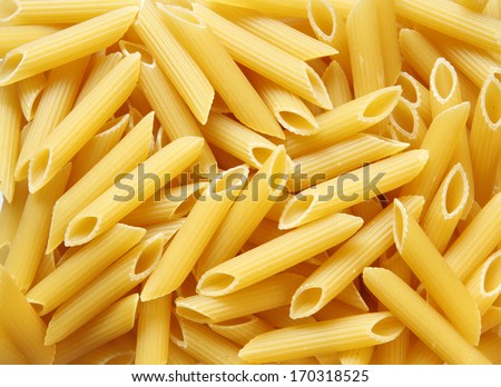 Italian Penne Rigate Macaroni Pasta 