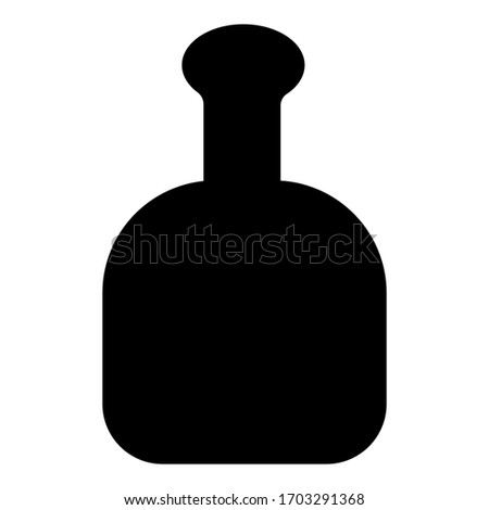 wine bottle icon. vector bottle icon. icon of bottle 