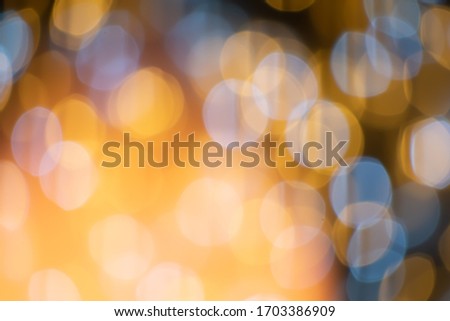 Abstract Bokeh blurred color light can use background
