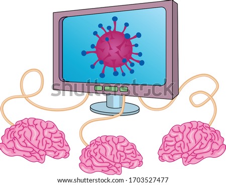 impact internet virus on the human brain