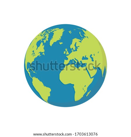 World Icon for Graphic Design Projects Royalty-Free Stock Photo #1703613076
