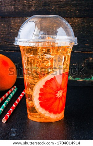 grapefruit lemonade with ice
Menu concept, food background, keto or paleo diet. top view. copy space for text