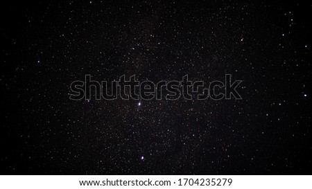 
Long exposure photography of space stars. starry sky