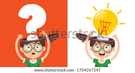 Concept Drawing For Creative Thinking Royalty-Free Stock Photo #1704267247