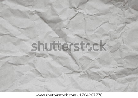 Texture of recycle gray crumpled paper, can be use as abstract background, wallpaper,  webpage, copy space for text.