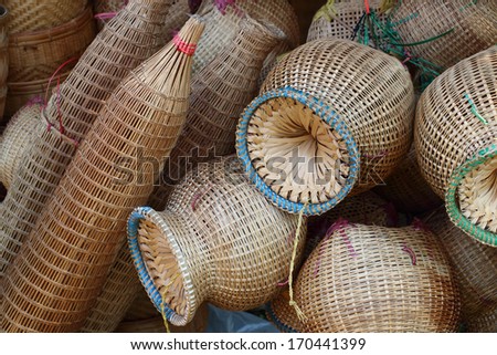 Bamboo wicker