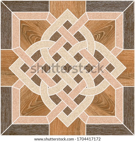 Parking Floor Tiles Design, Architectural Idea, Seamless Wood Tiles, Seamless Abstract for Out Door Tiles