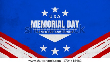 flag USA background design for memorial day background