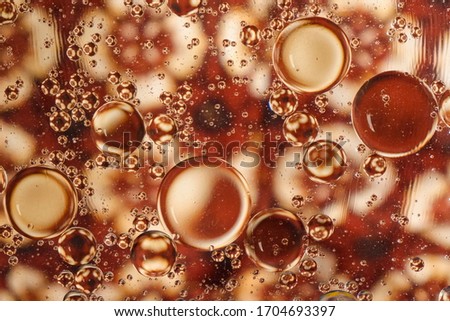 abstract oil bubble pattern, texture background