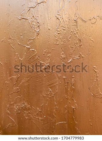 Brown metallic old paint surface. Studio Photo