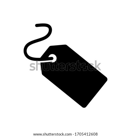 Price Tag icon vector illustration logo template for many purpose. Isolated on white background. Royalty-Free Stock Photo #1705412608