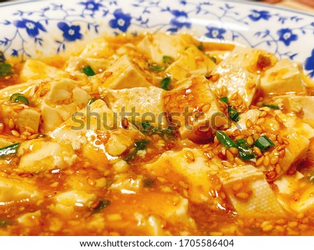 This is a picture of mapo tofu.