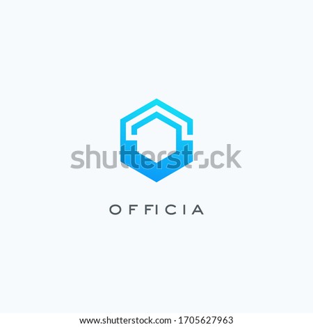 Letter O logo design vector template
