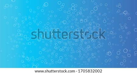 Modern simple dot circle bubble blue abstract background presentation design for corporate, business, and institution
