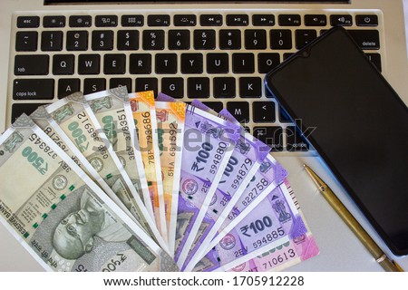 Currency for loan, economy, interest, credit and other financial institutions Royalty-Free Stock Photo #1705912228