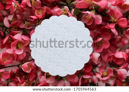 greeting card mockup. a small bouquet of flowers and an envelope. space for text. invitation. congratulation