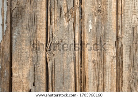 background of old wooden boards with cracks and nails background