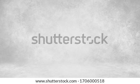 Gray light background backdrop studio, wall and floor with texture. Royalty-Free Stock Photo #1706000518