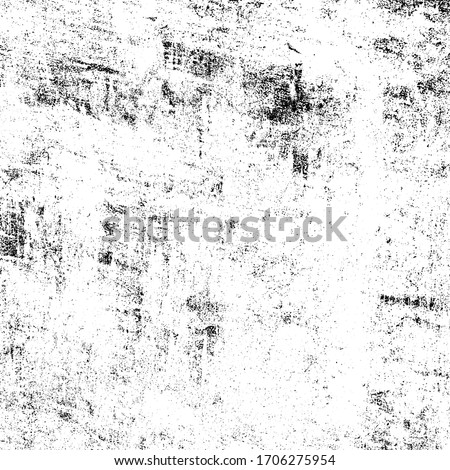 Grunge background black and white. Texture of scratches, chips, scuffs, cracks. Old vintage worn surface Royalty-Free Stock Photo #1706275954
