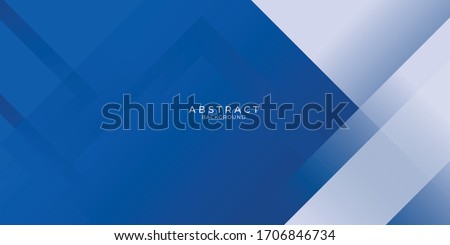 Abstract bacgkround blue and white gradient. Modern blue abstract rectangle box lines background for presentation design, banner, brocure, and business card Royalty-Free Stock Photo #1706846734