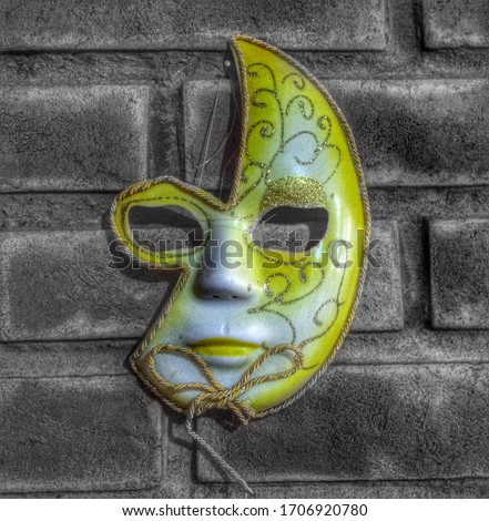 Olinda - Pernambuco - Brazil 2019. Carnival Masks