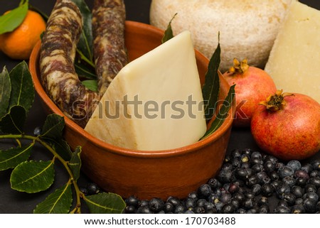 Food made in Sardinia, Italy
