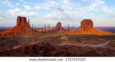 Monument Valley Utah USA Desert Royalty-Free Stock Photo #1707259324
