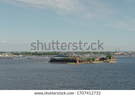 Old Fort in the Gulf of Finland
