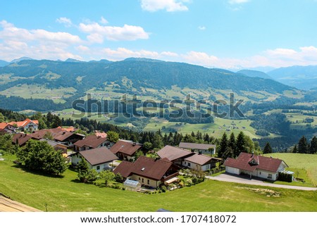 City and nature views from the Vorarlberg hills