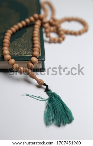 Islamic holy book and its equipment
