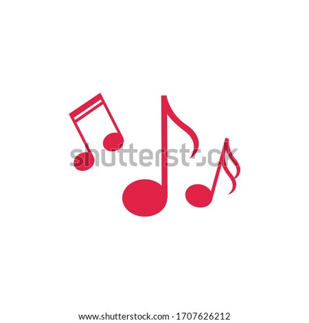 Music notes icons set vector illustration eps 10