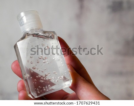 Hand Sanitizer Hand Hands Background Woman Small Pocket Sanitize Medical Germs Kills Virus