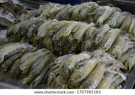 
Picture of delicious fresh seafood from the fresh market