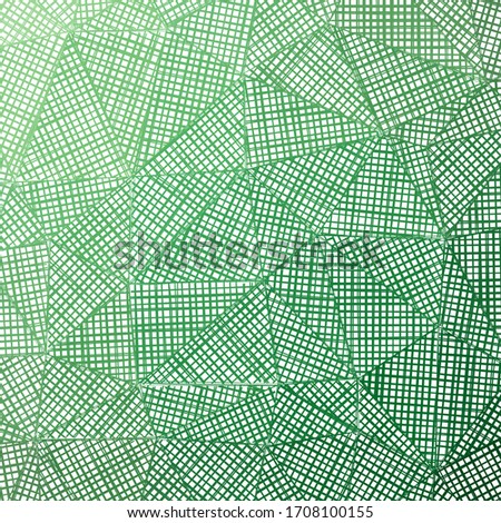 Hand-drawn low poly pencil background. Marker hatching background. Actual pencil sketch with colorful strokes. Optimal vector illustration.