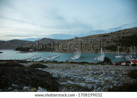Regatta sport yachts in Croatia
