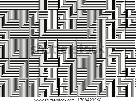 Stylish backdrop, cover for social media, conferences, screensavers, Wallpapers. An elegant combination of horizontal and vertical lines that form geometric shapes and patterns. Vector