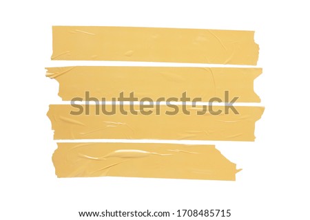 masking tape for close box paper. isolated with clipping path Royalty-Free Stock Photo #1708485715
