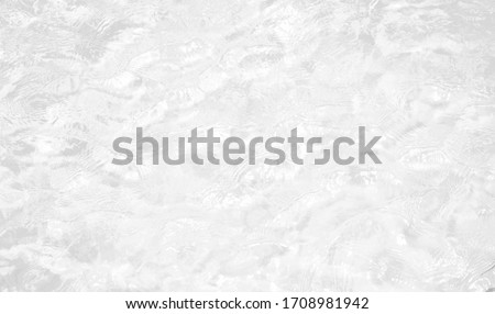 rippled water on white background