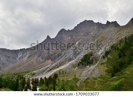 This photo was taken in Buryatia near the village of Arshan. This is the "three-Headed mountain".