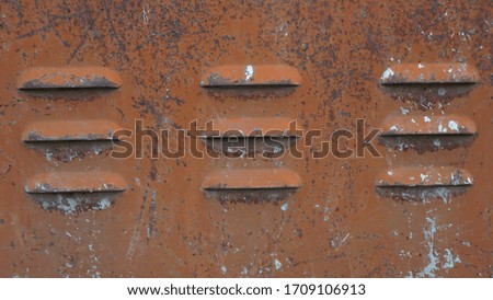 metal rust background. concrete mixer machine