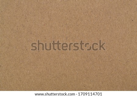 Brown shipping carton close up